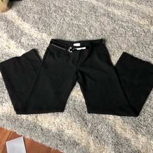 LOFT Marisa fit dress pant with belt